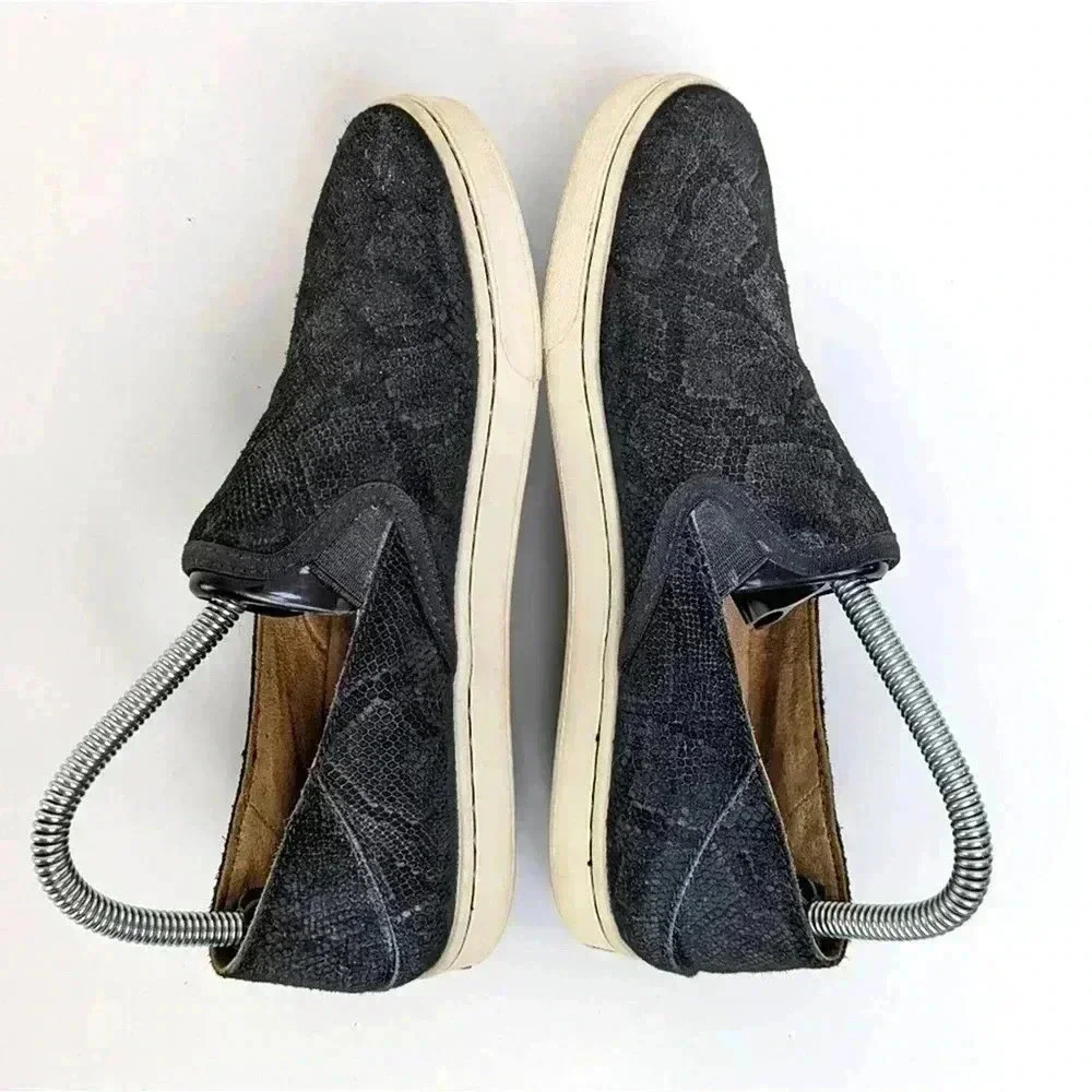 OluKai Pehuea Leather Slip On Loafer Flats - 7.5 - Picture 8 of 11